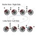 Komplet za popravilo zavornih čeljusti (brake caliper repair kit) TOURMAX OST 0046