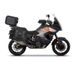Set of SHAD TERRA TR40 adventure saddlebags and SHAD TERRA aluminium top case TR55 PURE BLACK, including mounting kit SHAD KTM 1200 SUPER ADVENTURE S/R
