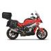 Set of SHAD TERRA TR40 adventure saddlebags and SHAD TERRA aluminium top case TR55 PURE BLACK, including mounting kit SHAD BMW S1000XR