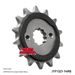 Verižni set EK - Srebrna chain 520 SRO, O-ring, CHK front sprocket JT, CHK rear sprocket JT za HONDA CBR 300 R 2014-2022