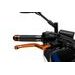 Brake lever without adapter PUIG 3.0 120TN dolga (long) orange/black