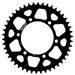 Rear ALU sprocket SUPERSPROX RAL-486:46-BLK črna 46T, 520