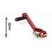 Gear shift pedal PUIG 22121R rdeč adjustable