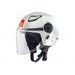 Jet čelada MT Helmets LITE SOLID A0 GLOSS PEARL WHITE S KID