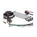 Radiator cooling fan and mounting kit SPAL EP-RFS-UN-SW with Revotec universal mounting system and ON/OFF switch
