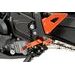 Brake foot pedal PUIG 22206T oranžna adjustable