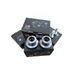 Aluminium bobbins LV8 DIAVOL E201/06100T M6x1 titanium