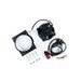 Radiator cooling fan and mounting kit SPAL EP-RFS-PLB20-SW with ON/OFF switch