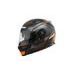 Integralna čelada CASSIDA APEX FUSION black matt/ orange/ white S