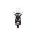 Celoten izpušni sistem 1x1 MIVV MOVER MV.PG.0007.LV Black Painted Stainless Steel