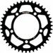 Aluminijasti zadnji verižnik (zobnik) SUPERSPROX RAL-7_520:43-BLK črna 43T, 520