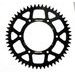 Rear ALU sprocket SUPERSPROX RAL-210:53-BLK črna 53T, 520