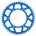 Rear ALU sprocket SUPERSPROX RAL-245:51-BLU moder 51T, 520