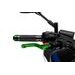 Brake lever without adapter PUIG 3.0 130VR kratka (short) green/red