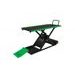 Motorcycle lift LV8 GOLDRAKE 600HC FLOOR VERSION EG600HCE.G with electro-hydraulic unit (black and green RAL 6018)