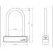 Lock LUMA ESCUDO 55 HOA55245W 175x245 bela