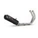 Celoten izpušni sistem 2x1 MIVV OVAL Y.044.L3C Karbon / Karbonska kapa for YAMAHA MT-07 / FZ-07 (2014-2024)