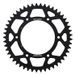 Rear ALU sprocket SUPERSPROX RAL-210:49-BLK črna 49T, 520