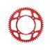Rear ALU sprocket SUPERSPROX RAL-209:56-RED rdeč 56T, 420