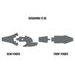 Mud deflector TwinAir 177767504 Fender foam