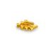 Screws PUIG ANODIZED 0146G yellow M5 x 15mm (6pcs)