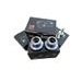 Aluminium bobbins LV8 DIAVOL E201/10100T M10x1,50 titanium