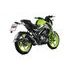 Celoten izpušni sistem 1x1 MIVV GP KW.001.LXBC Black with carbon cap