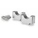 Risers PUIG 22116P srebrna height 30mm, d 29mm