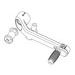 Gear shift pedal PUIG 22396P srebrna adjustable
