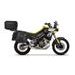 Set of SHAD TERRA TR40 adventure saddlebags and SHAD TERRA aluminium top case TR55 PURE BLACK, including mounting kit SHAD APRILIA TUAREG 660