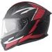 Integralna čelada GMS VELOX ZG12601 graphic matt black-red-white XS