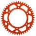 Rear ALU sprocket SUPERSPROX RAL-990:46-ORG oranžna 46T, 520