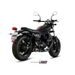2 Silencer MIVV GHIBLI M.011.SGB Black painted stainless steel