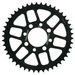 Zadnji verižnik (zobnik) SUPERSPROX RFE-802:46-BLK črna 46T, 428