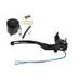 Homologated radial brake master cylinder ACCOSSATO RB086 with folding lever and oil reservoir kit included PRS 16x17-18-19 ABE 61454