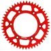 Rear ALU sprocket SUPERSPROX RAL-210:49-RED rdeč 49T, 520
