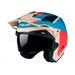 Trial helmet MT Helmets DISTRICT SV S ANALOG D7 GLOSS BLUE XS