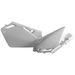 Stranska plastika POLISPORT 8602100001 (par) bela za HONDA CR 85 R / RB 2003-2007
