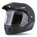Motocross Helmet CASSIDA FORMX FLATOUT black matt/ dark grey/ black matt peak L