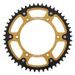 Verižni set D.I.D Chain - Zlat chain 520 MX, Non-sealed, CHK front sprocket SUPERSPROX, CHK rear sprocket SUPERSPROX STEALTH za YAMAHA TT-R 230 2005-2025