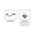 Brake foot pedal PUIG 21780V zelena adjustable