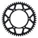Rear ALU sprocket SUPERSPROX RAL-245:51-BLK črna 51T, 520