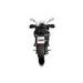 Celoten izpušni sistem 2x1 MIVV OVAL K.059.LZC Black with carbon cap