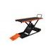 Motorcycle lift LV8 GOLDRAKE 800HC FLOOR VERSION EG800HCE.O with electro-hydraulic unit (black and orange RAL 2009)