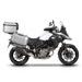 Komplet aluminijastih kovčkov z nosilci in ploščo SHAD TERRA, 48L zadnji kovček in 36L stranski kovčki SHAD SUZUKI DL 650 V-Strom