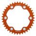 Rear ALU sprocket SUPERSPROX RAL-613:39-ORG oranžna 39T, 525
