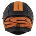 Integralna čelada CASSIDA Orbit Multivers black matt,orange,gray,white XS