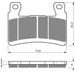 Zavorne obloge GOLDFREN 324 S33 STREET FRONT