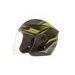 Jet čelada CASSIDA REFLEX black/ yellow fluo/ grey S