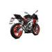 Celoten izpušni sistem 2x1 MIVV X-M1 X.AP.0001.SC4T Titanium